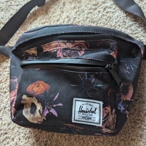 Herschel Supply Company Black Floral Women's Bag